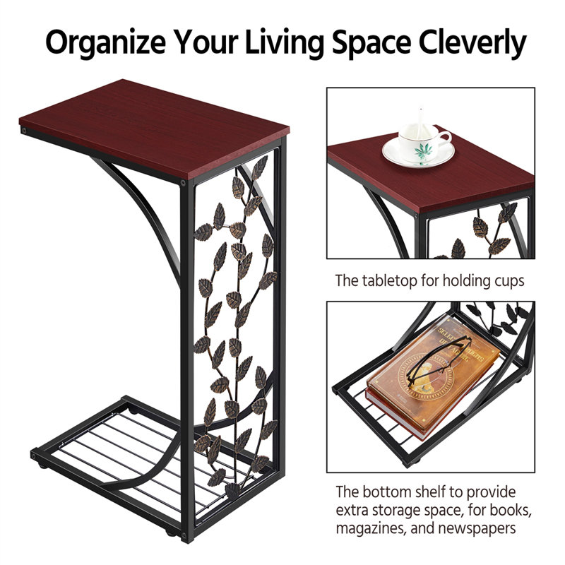 Winston Porter Joondalup 20.9'' Tall C Table End Table Set & Reviews